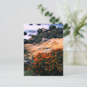 Postkarte zur kalifornischen Küste (Stehend Vorderseite)