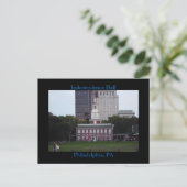 Postkarte zur Unabhängigkeit Hall Philadelphia (Stehend Vorderseite)