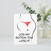 Postkarte zur unteren Zeit (Stehend Vorderseite)