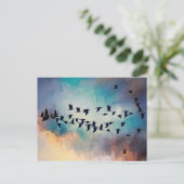 Postkarte zusammenschließen (Stehend Vorderseite)