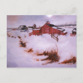 Postkarte "Zwischen Schnee" (Vorderseite)