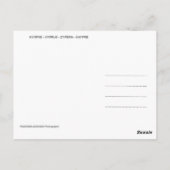 Postkarte Zypern (Rückseite)