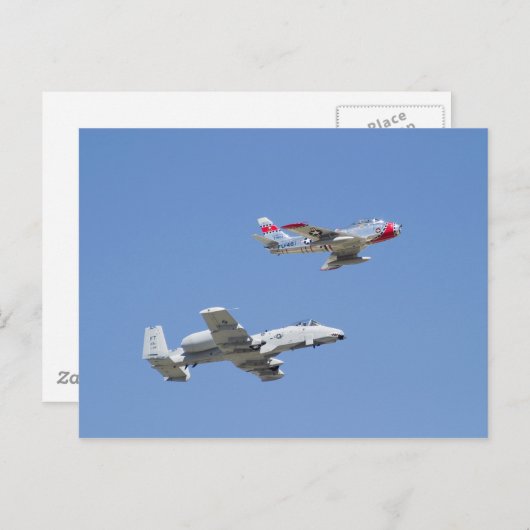 Postkarten A10 und F86 (Vorne/Hinten)