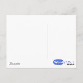 Postkarten: angepasstes Layout Postkarte (Rückseite)