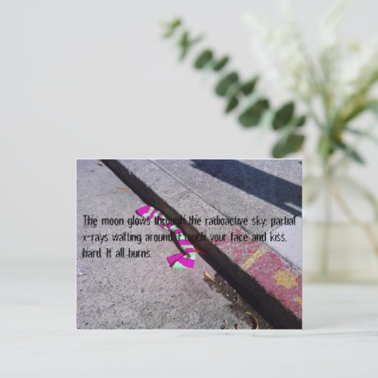 Postkarten aus der Post-Apokalypse #3 X-Rays (Stehend Vorderseite)