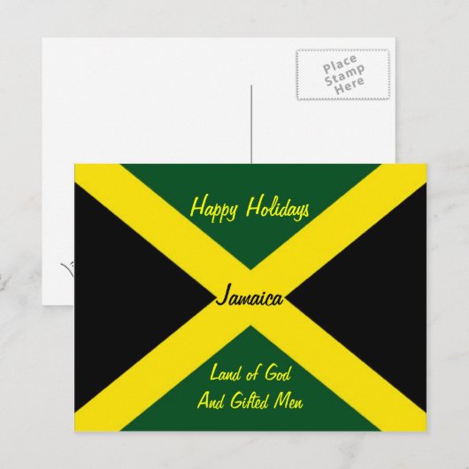 Postkarten aus Jamaika (Vorne/Hinten)