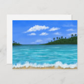 Postkarten aus Lemurie (Vorne/Hinten)