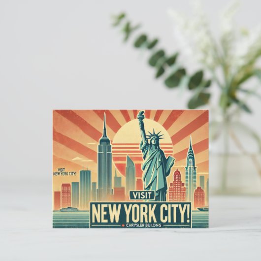 Postkarten aus New York (Stehend Vorderseite)