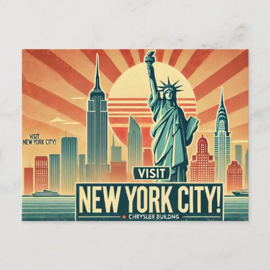 Postkarten aus New York (Vorderseite)