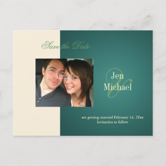 Postkarten aus Save the Date Foto,