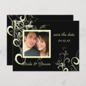 Postkarten aus Save the Date Foto, (Vorne/Hinten)