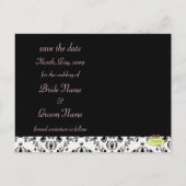 Postkarten aus Save the Date Foto, (Rückseite)