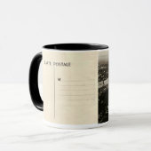 Postkarten-Basilika Lyons Frankreich von Fourviere Tasse (Vorderseite Links)