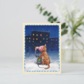 Postkarten_Blick auf die Lichter der Stadt Postkarte (Stehend Vorderseite)