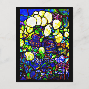 Postkarten-Buntglas-Louis Tiffany 14 Postkarte