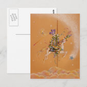 Postkarten - Carousel Jester (Vorne/Hinten)