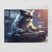 Postkarten Cat Funny (Vorderseite)