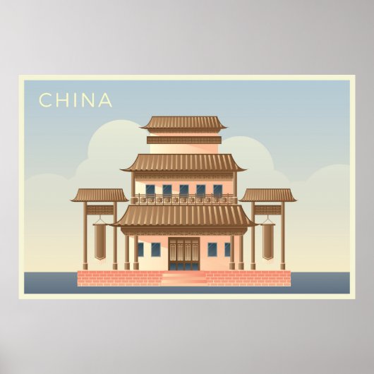 Postkarten der China Poster (Vorne)