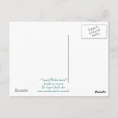 Postkarten der Märchen - "Crystal Water Sprite" (Rückseite)