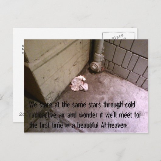 Postkarten der Post-Apokalypse #7 (Vorne/Hinten)