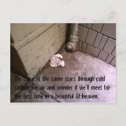 Postkarten der Post-Apokalypse #7 (Vorderseite)