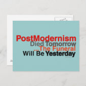 Postkarten der PostModernismus (Vorne/Hinten)