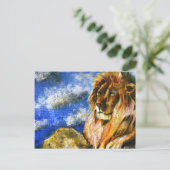 Postkarten der Regal Lion (Stehend Vorderseite)