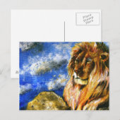 Postkarten der Regal Lion (Vorne/Hinten)