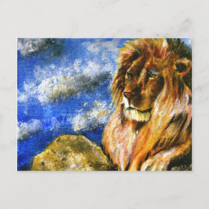 Postkarten der Regal Lion