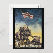 Postkarten des Weltkrieges, alles zusammen berühmt (Vorne/Hinten)