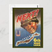 Postkarten des Weltkriegs, japanische Kriegsanleih (Vorne/Hinten)