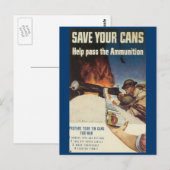 Postkarten des Weltkriegs, Kriegsarbeit (Vorne/Hinten)