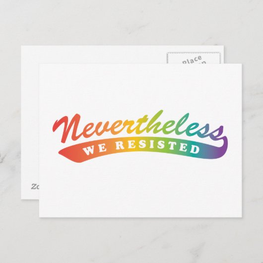 Postkarten des Widerstands (Vorne/Hinten)