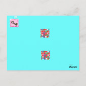 Postkarten, die mit Maricopa-Gefängnissen übereins Postkarte (Rückseite)