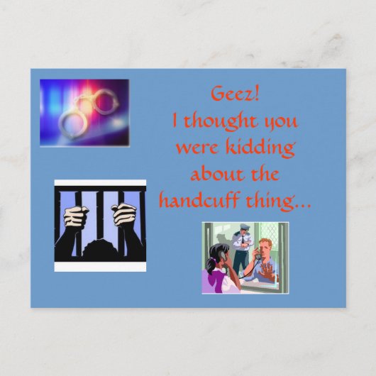 Postkarten, die mit Maricopa-Gefängnissen übereins Postkarte (Vorderseite)