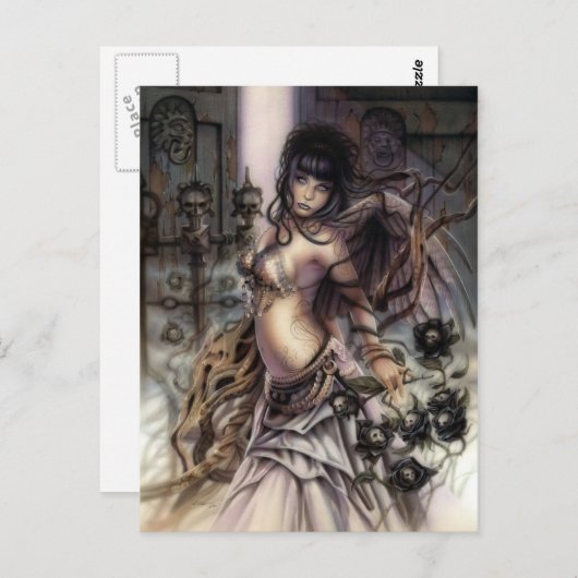 Postkarten "Die Vergessenen" (Vorne/Hinten)