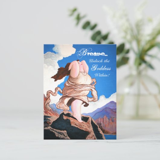 Postkarten "Entsperren" (Stehend Vorderseite)