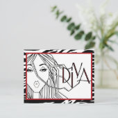 Postkarten "Erweiterungen von DIVAtude" (Stehend Vorderseite)