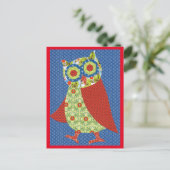 Postkarten Eule (Stehend Vorderseite)