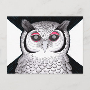Postkarten Eule