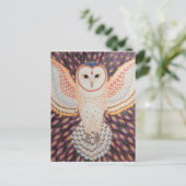 Postkarten Eule (Stehend Vorderseite)