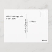 Postkarten - Explosion der Farbe im Frühling (Rückseite)