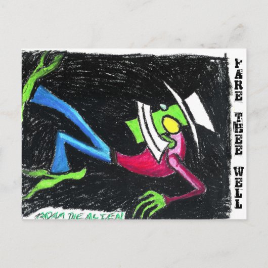 Postkarten "Fare the Well" (Vorderseite)