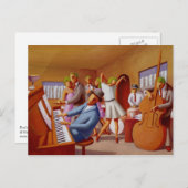 Postkarten "Feel the Music" (Vorne/Hinten)