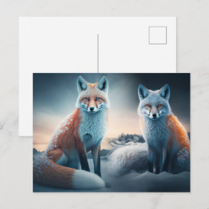Postkarten Fox