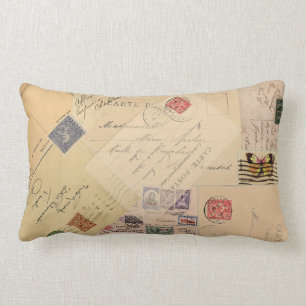 Postkarten-Freuden-Amerikaner MoJo Kissen