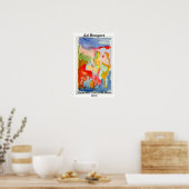Postkarten für Aquarellfarben anzeigen Poster (Küche)
