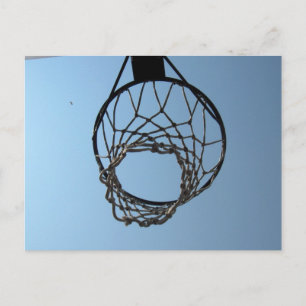 Postkarten für Basketballkorb