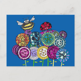 Postkarten für Bugs und Fleurs