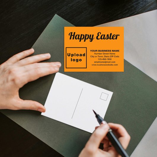 Postkarten für Business Oaster Orange